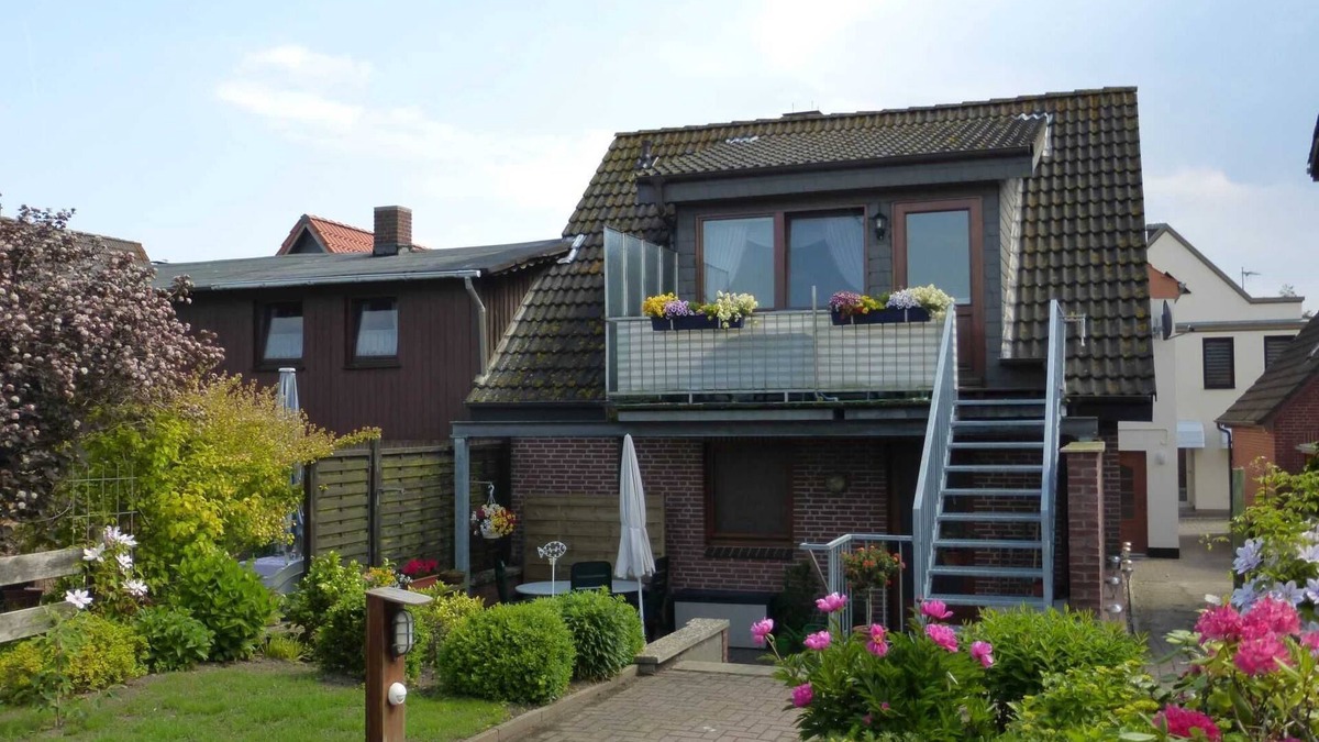 Maasholm Apartment | Ferienwohnung Gartenblick mit Balkon