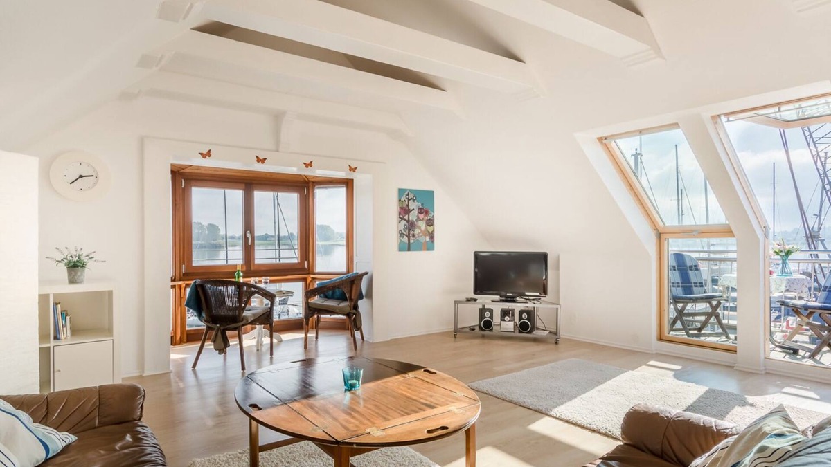 Arnis Apartment | Ferienwohnung Hafen-panorama in Bad Arnis