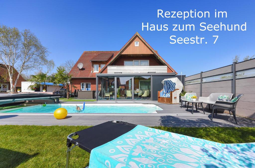 Bensersiel Apartment | Ferienwohnung Haus zum Seehund mit Pool und Frühstücksoption