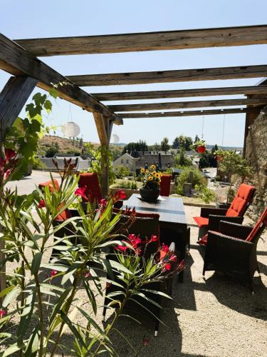 Feilitzsch Apartment | Ferienwohnung im Chaletstil Sonnenidyll 51 qm Wellness Fitness Sauna Bergrödelhof