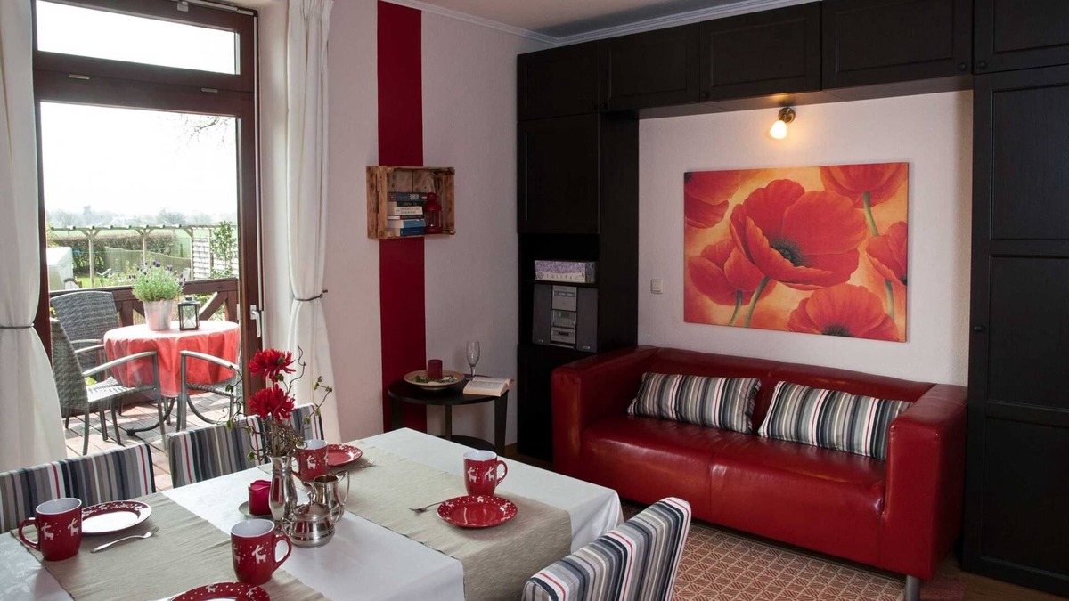 Stenderup Apartment | Ferienwohnung Mühlenblick - Ferienhof B�rsby - Ferienwohnung M�hlenblick