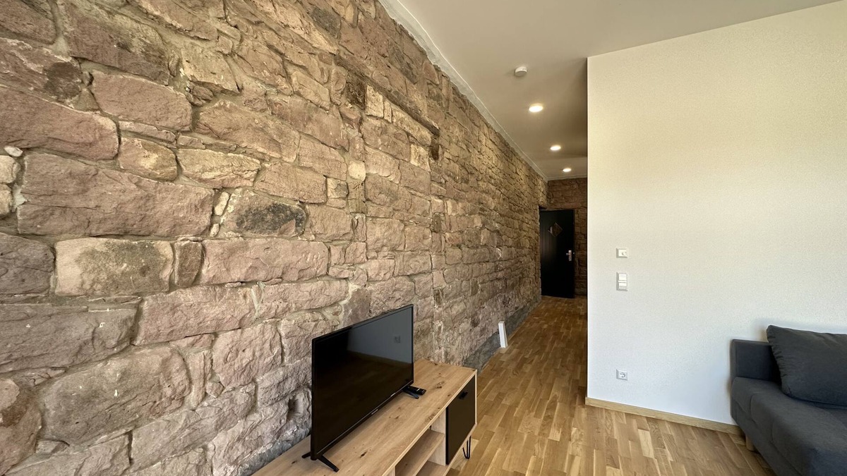 Marxzell Apartment | Ferienwohnung mit Terrasse, 80qm, 1 Schlafzimmer, Wohnzimmer, Max. 3 Personen
