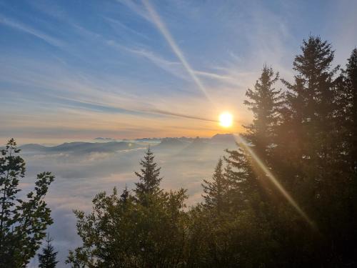 Gersau Apartment | Ferienwohnung Rigi-Scheidegg Ost, Autofrei