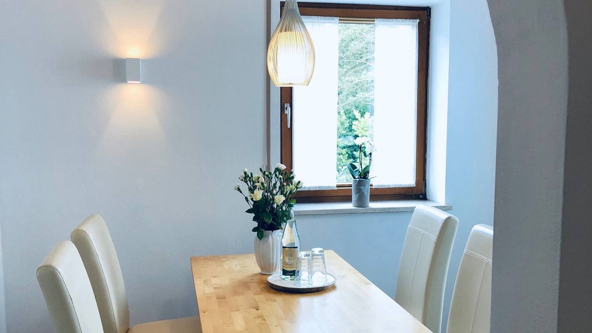 Bad Goegging Apartment | Ferienwohnungen Hecker - Wohnung 1 im Erdgeschoss mit 65 qm