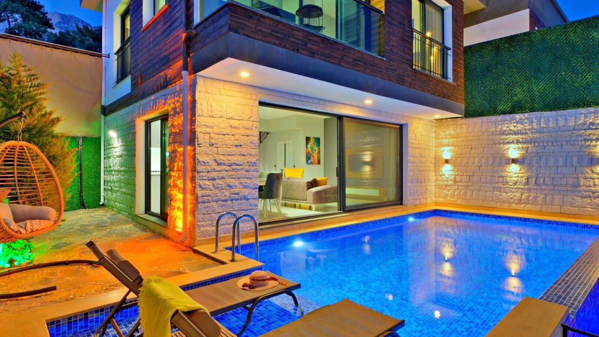 Faralya Villa | Fethiye Faralya 2 Bedroom Villa 3399