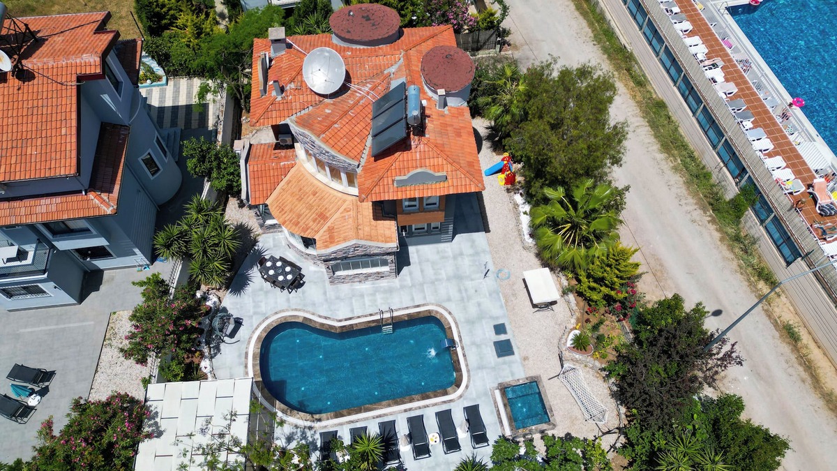 Hisaronu Villa | Fethiye Ölüdeniz 3 bedroom detached villa with private pool for 6 people