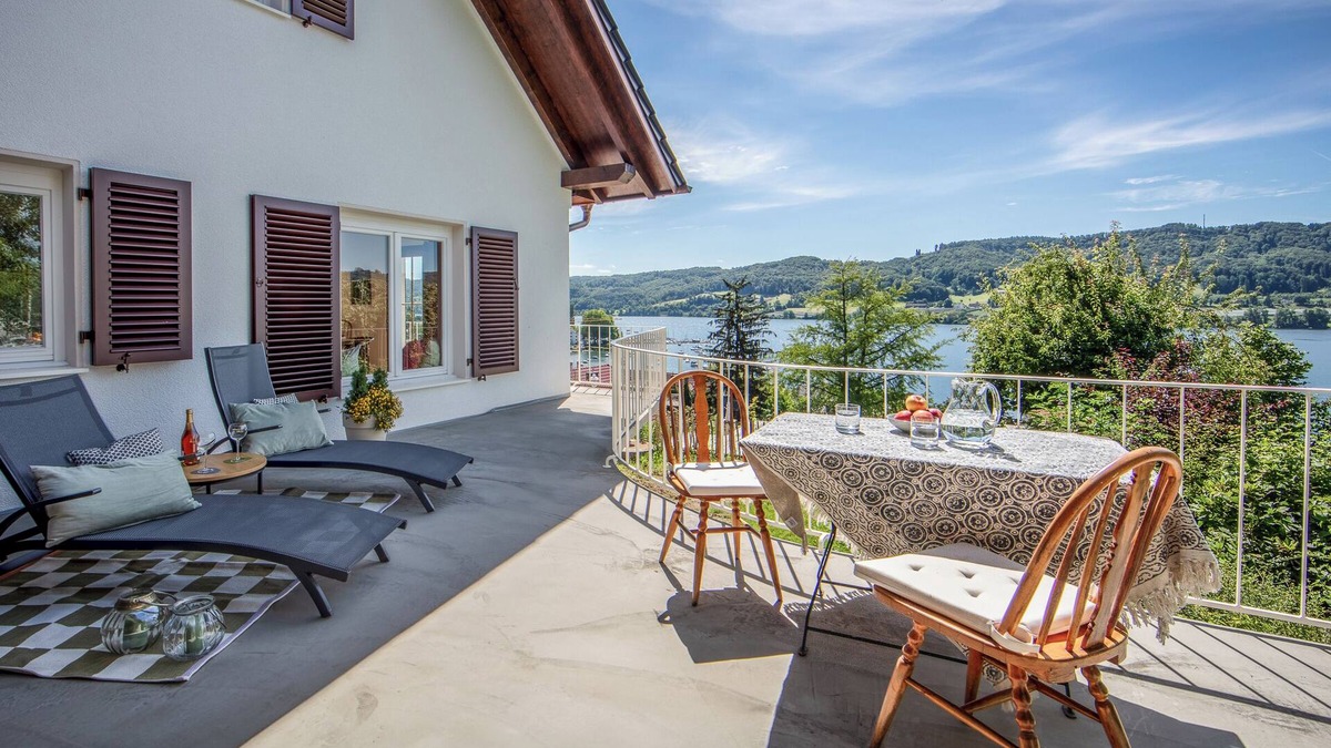 Ohningen Apartment | Fewo Rebberg , Fantastischer Seeblick aus Allen Zimmern, Ruhige Hanglage