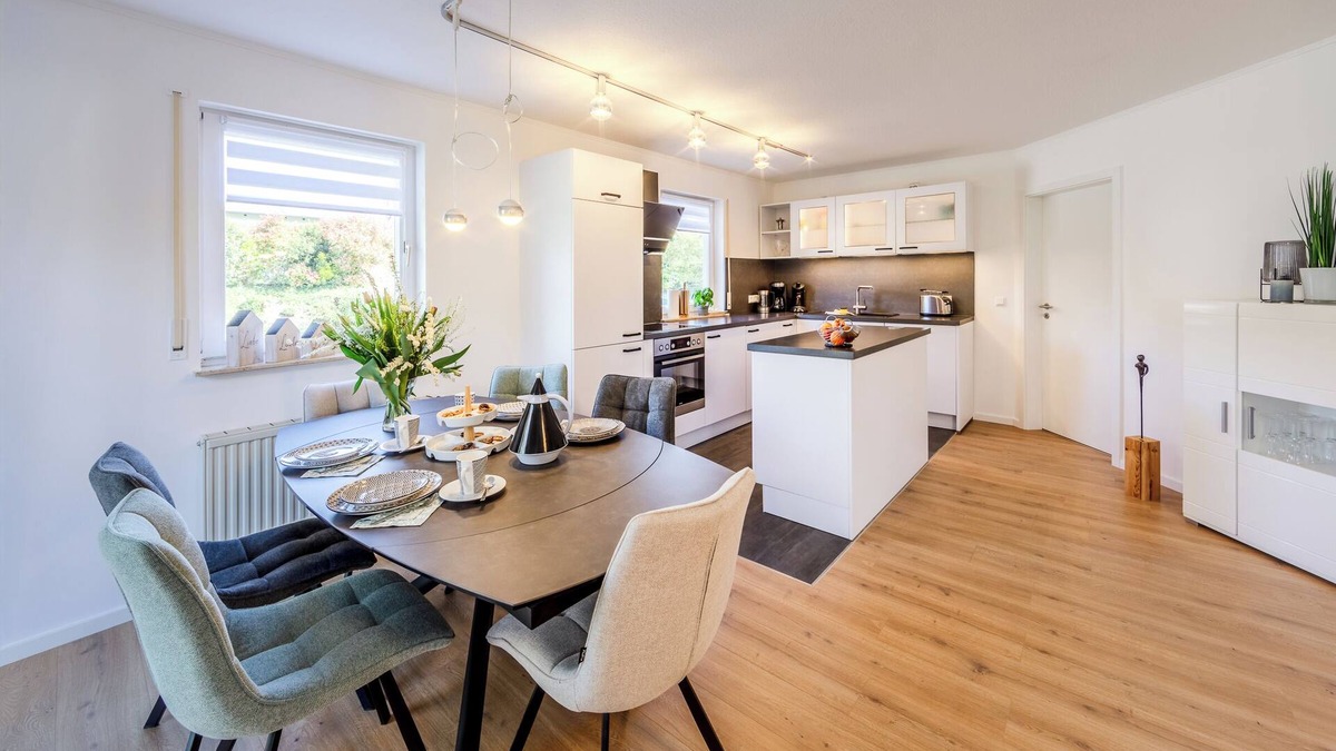 Ohningen Apartment | Fewo Resaleen mit Kleinem Garten für 2-6 Personen