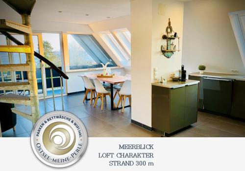 Sierksdorf Apartment | FeWo SEEBLICK - Familien - Hunde - strandnah - Ostseeblick - Sauna & Wellness