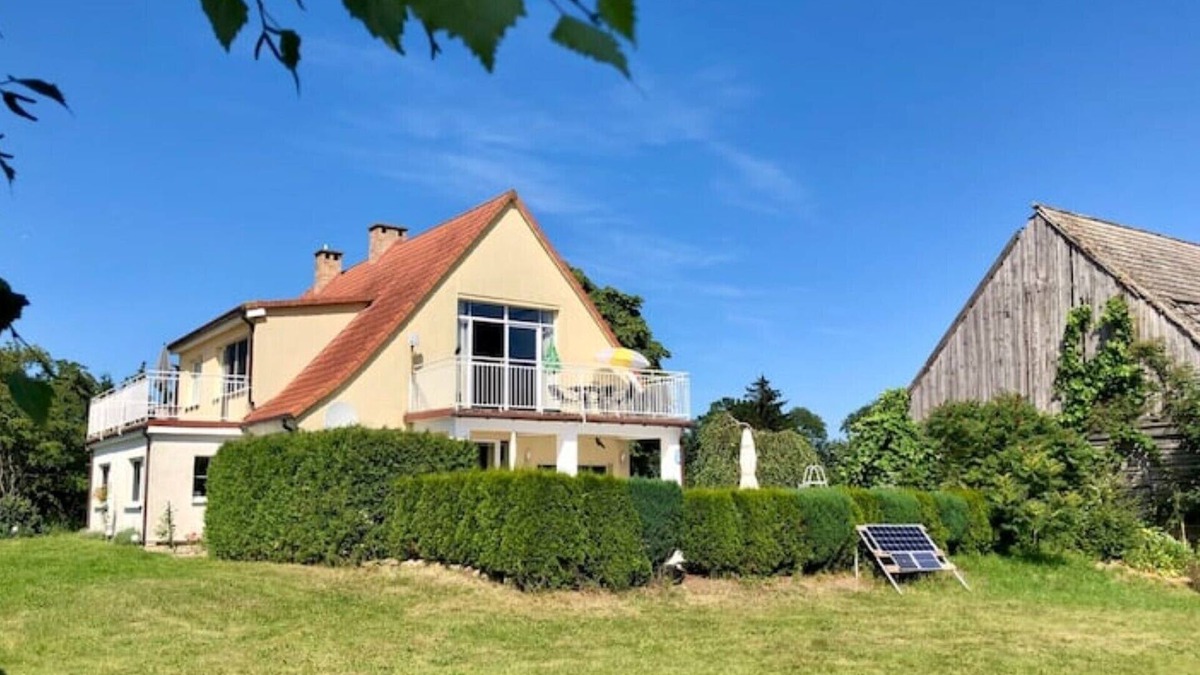 gmina Wolin Condo | Fewo "traumblick" Kleines Reetdorf in Ostseenähe