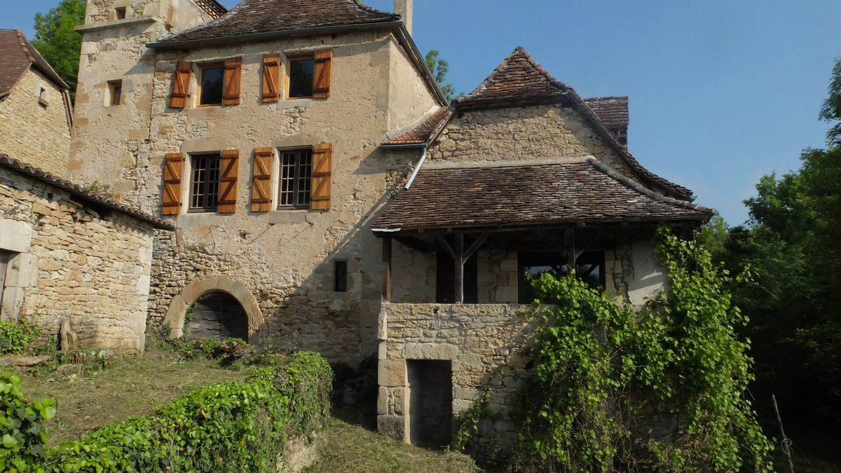 Figeac House | Figeac: quercynoise house surrounded by nature with magnificent view