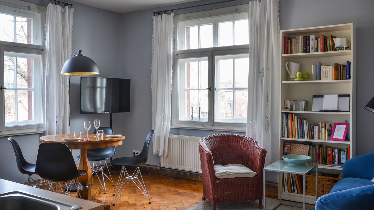 Weimar Apartment | Filippo Miller in the house "Am Lottenbach": 3 rooms, 2 bathrooms, 1 balcony