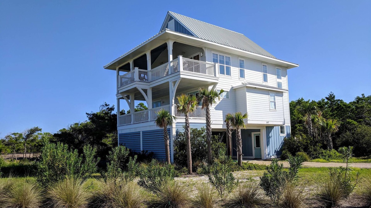 Cape San Blas House | Fin & Tonic | Cape San Blas Gulf View Home, 4BR/3.5BA , Elevator, Pool