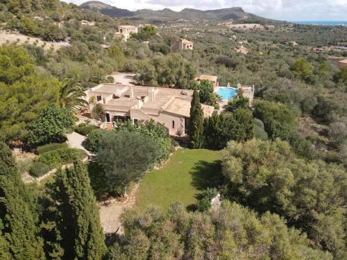 Sant Llorenc des Cardassar House | Finca Casa Rubi with Pool and ocean view