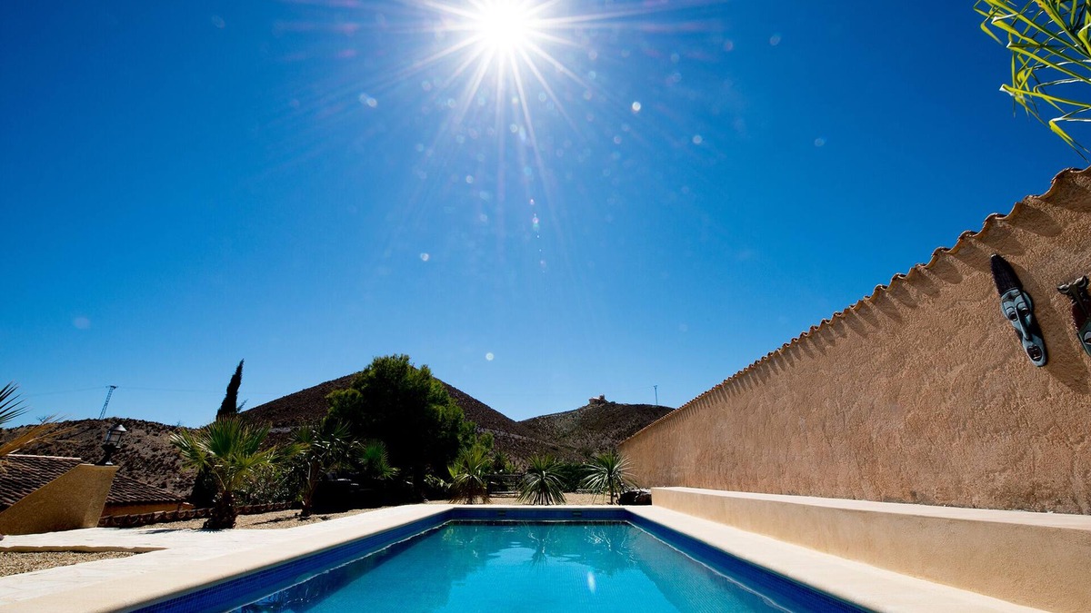 Aguilas House | Finca, holiday house, private pool and sea view, 13 minutes to the sea