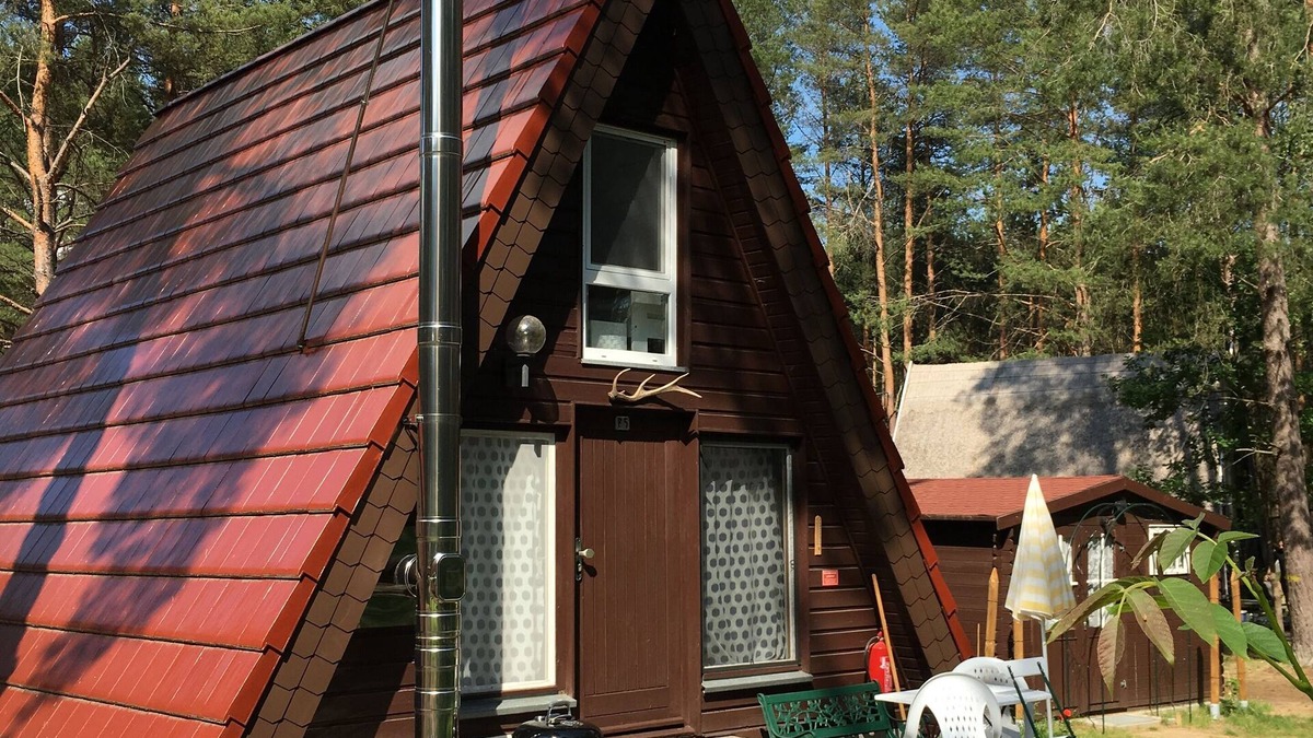 Adamswalde House | Finnhütte Dirk-Dieter with private beach