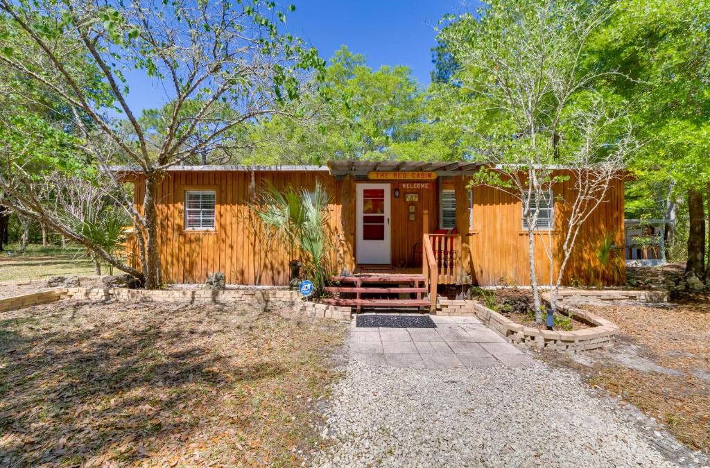Dunnellon House | Fire Pit and Boat Dock Peaceful Dunnellon Cabin!