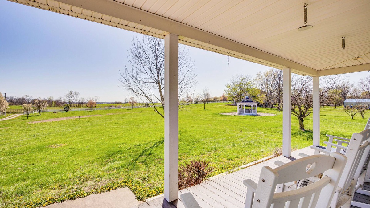 Warrensburg House | Fire Pit & Gazebo: Rural Warrensburg Getaway!