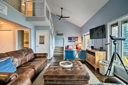 Charlevoix House | Fire Pit, Smart TV Waterfront Charlevoix Home