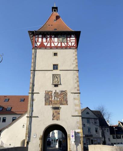 Waiblingen House | Fire TV, Zimmer mit Arbeitsplatz im Stadtzentrum