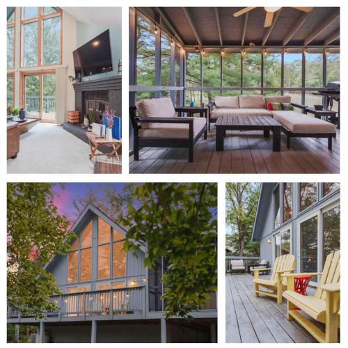 The Woods Ski Chalet | Fireplace Fire Pit Covered Porch & Resort Access