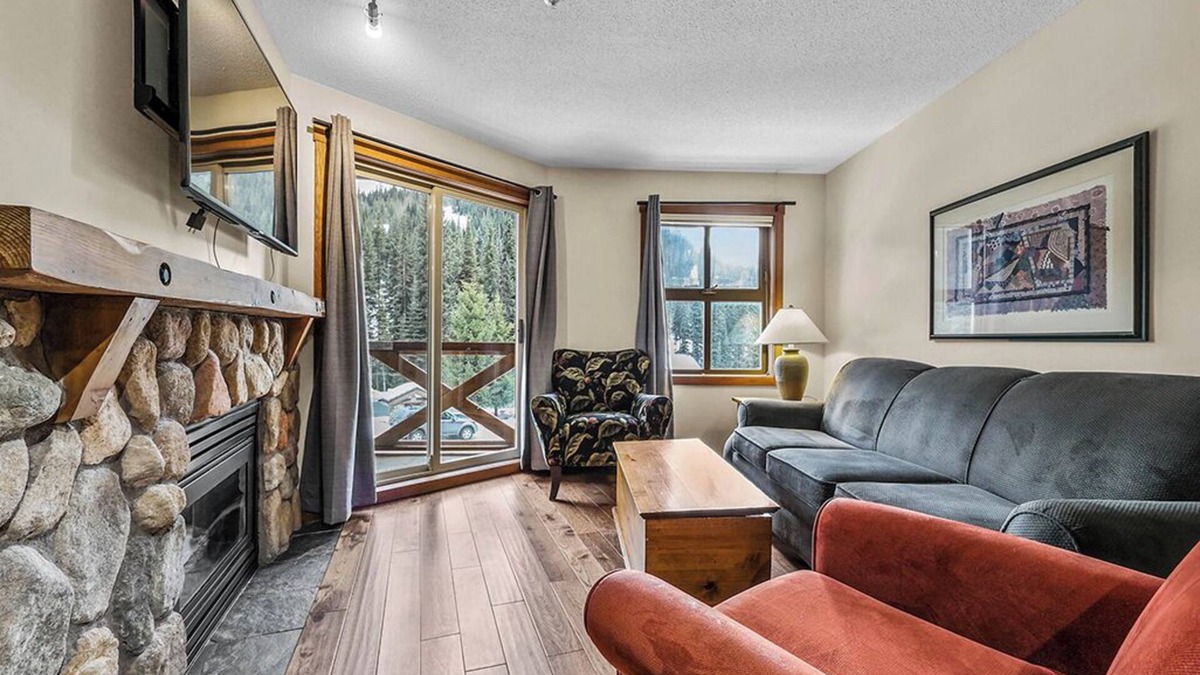 Sun Peaks Condo | Fireside 202A: Centrally Located, 1BDRM Condo w/shared Hot Tub