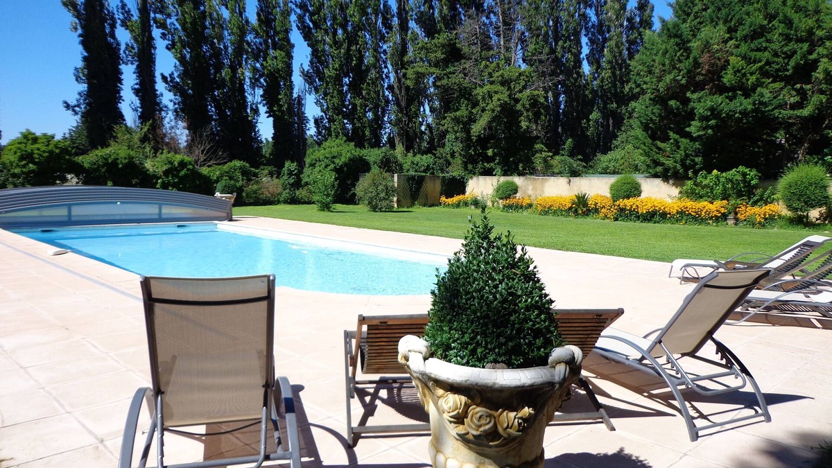 Molleges Apartment | First floor: l'Olivier 2 bedrooms - Air conditioning - Swimming pool at Domaine Les Rivales