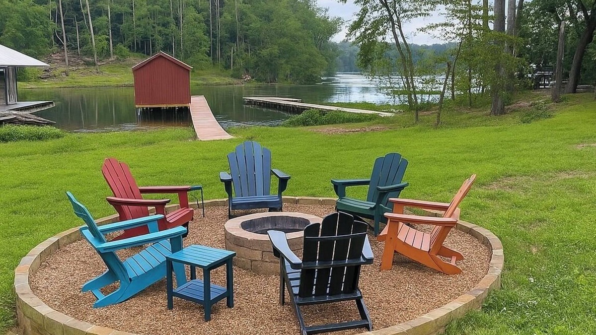 Groveoak House | Fish and Frolic Holiday – Lakefront Home with Boathouse, Porches & Fire Pit