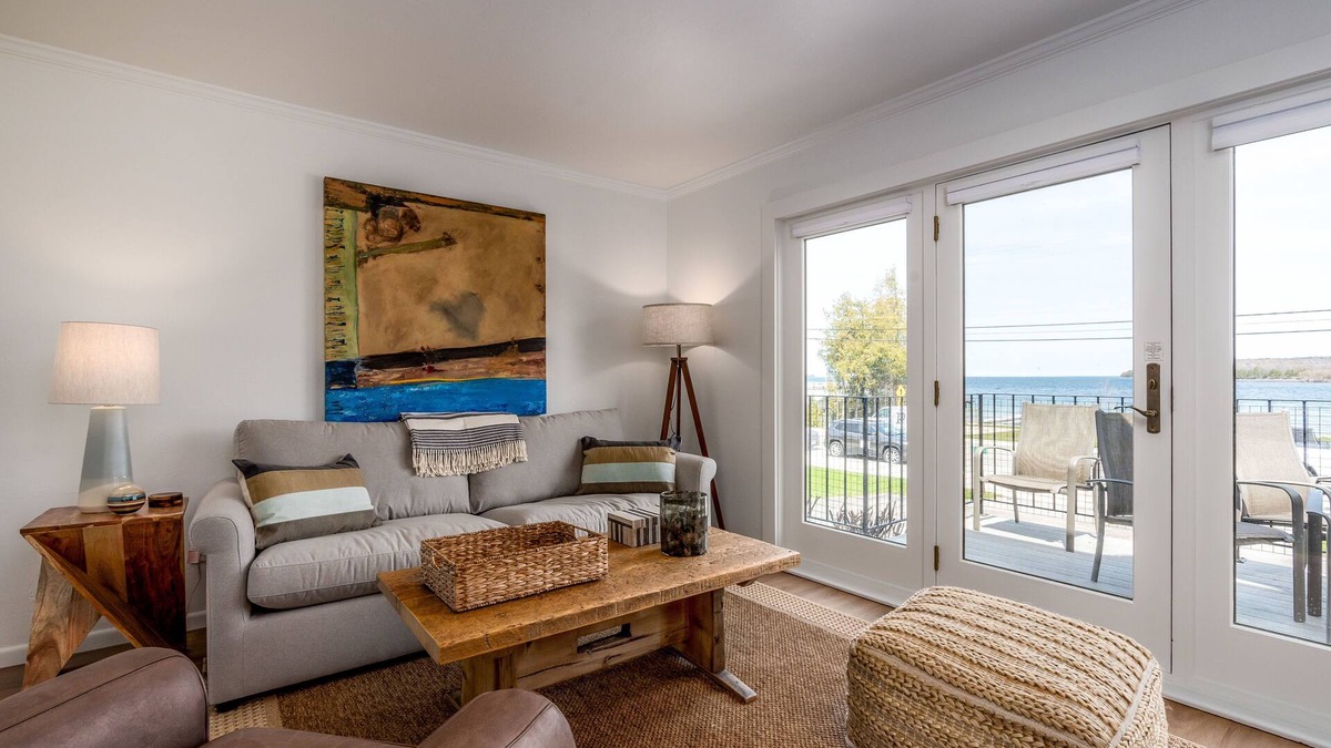Fish Creek Condo | Fish Creek Beach House, Eastview Condo: 2 Bed, 2 Bath