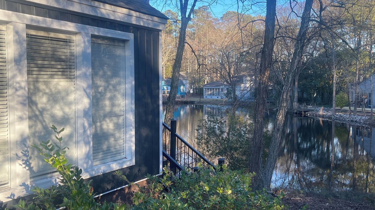 Rocky Mount House | Fish from your deck near 10th hole of golf course