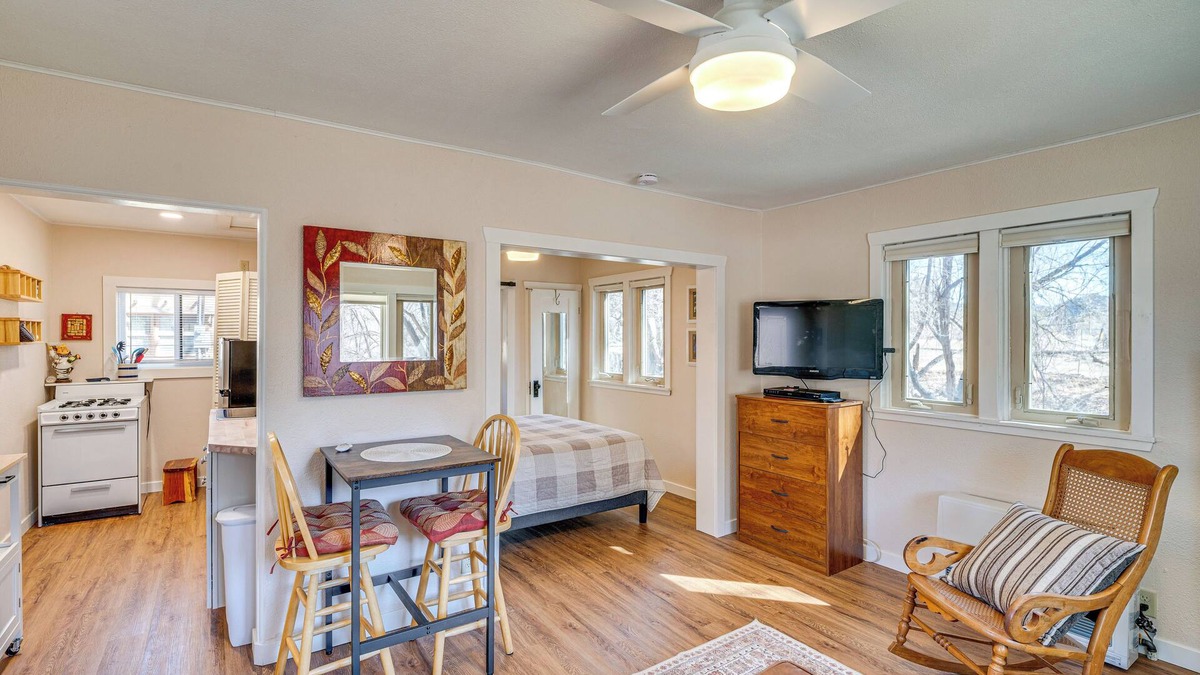 Cotopaxi Apartment | Fish & Hike: Cotopaxi Casita w/Mtn Views!