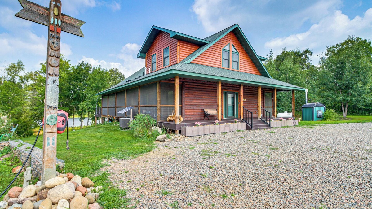 Brook Park House | Fish & Swim: Lakefront Mora Home on 2 Acres!