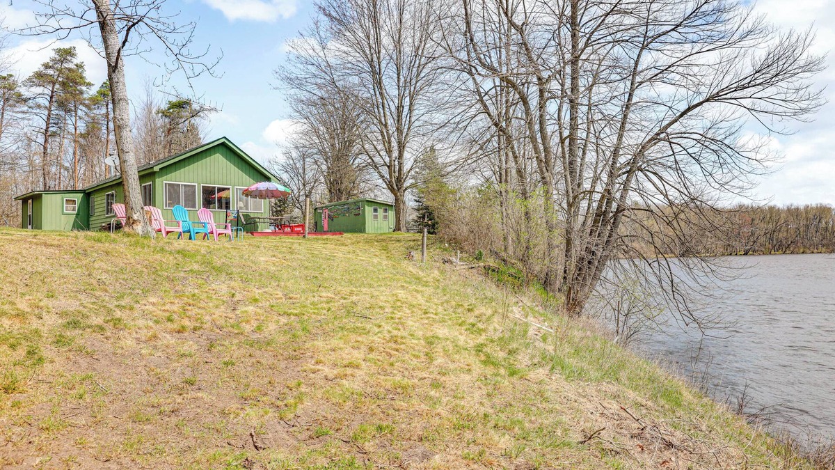 Evart Cabin | Fish, Tube & Unwind: Muskegon River Family Retreat