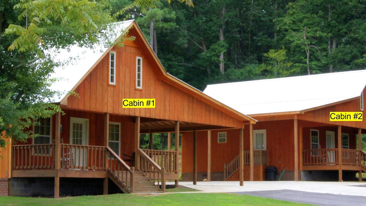 Langston Cabin | "Fisherman's Landing = Large Groups up to 30"