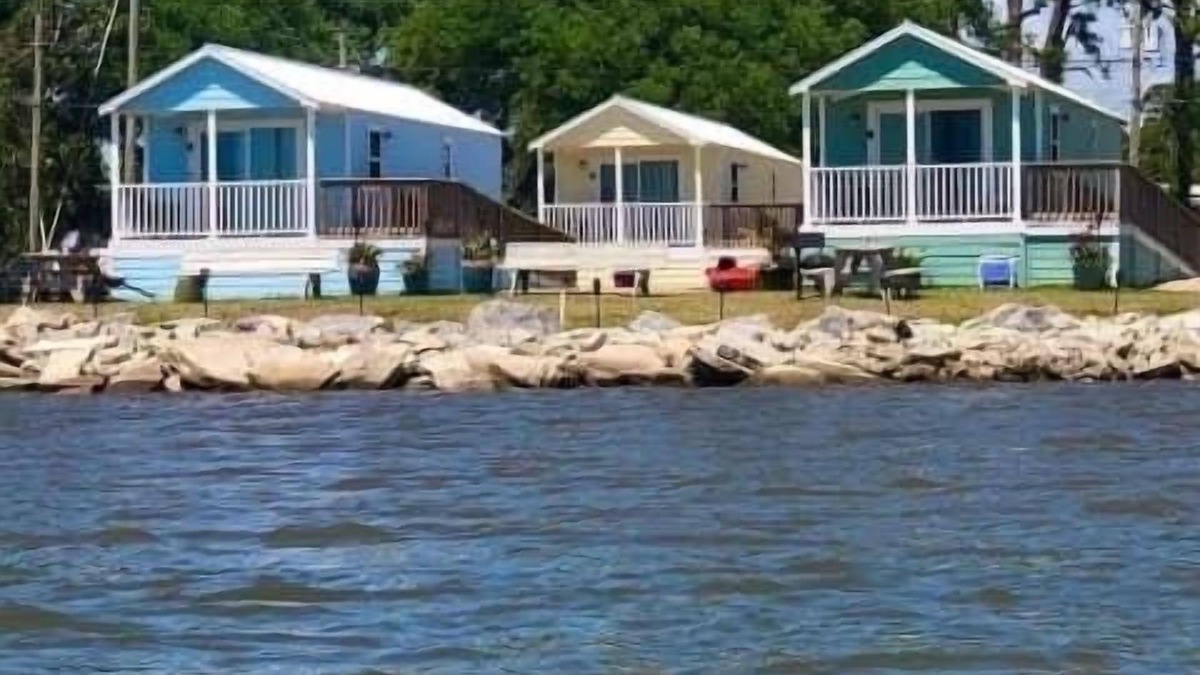 Eastpoint Cottage | (Fishing from dock) Boat Launch, Seafood Market & Bait-tackle shop next door.