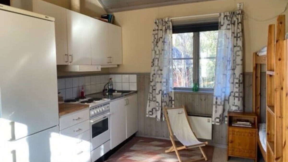 Ramsjo House | Fiska och bo på Ramsjö camping i stor timmerstuga