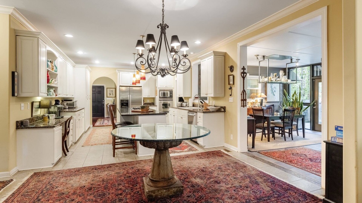 Easley House | Five Ponds Lane- serene 3-bedroom home nestled in a professionally designed landscape oasis
