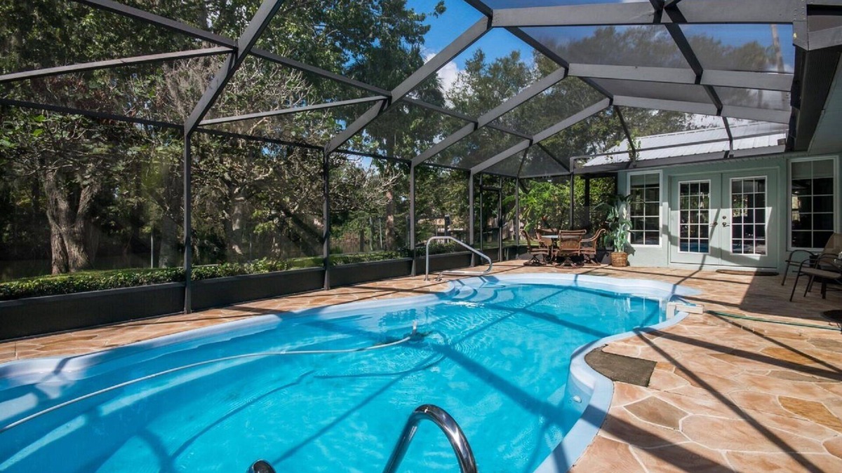 Crystal Shores House | FIVE STAR PROPERTY-Private Waterfront Home, Dock-Pool-Kayaks-Pet-Outdoor Kitchen