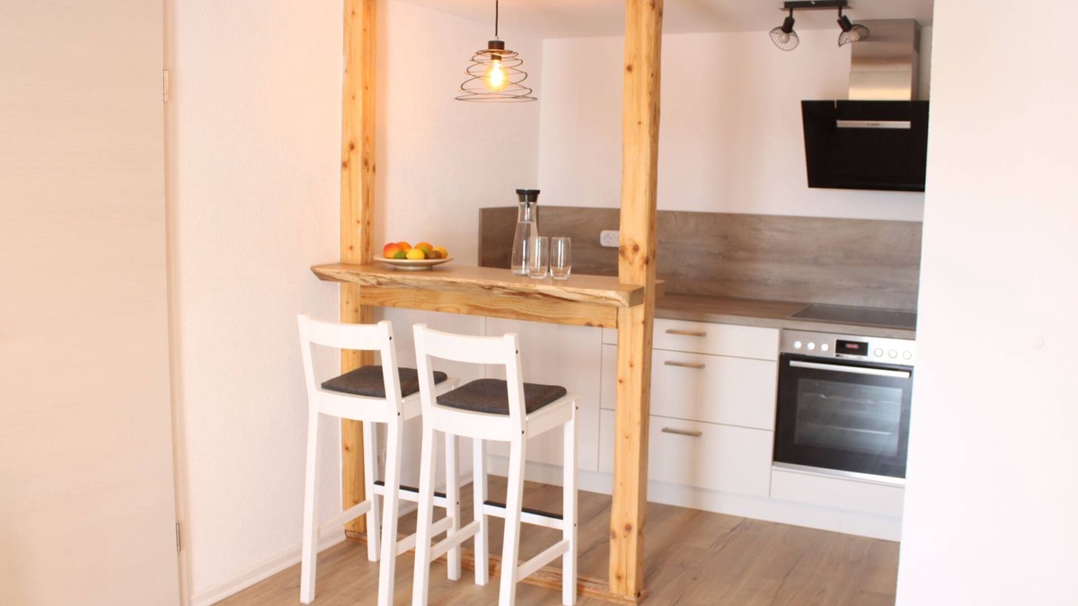 Burladingen Apartment | Flat 2, 41 sqm, 1 bedroom with double bed, 1 sofa bed, max. 3 persons