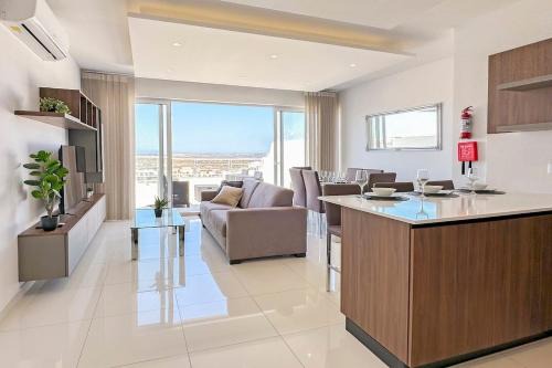 Mellieha Apartment | Flat 5 Mellieha Seaview & City view apartment with Terrace, nearby Beaches