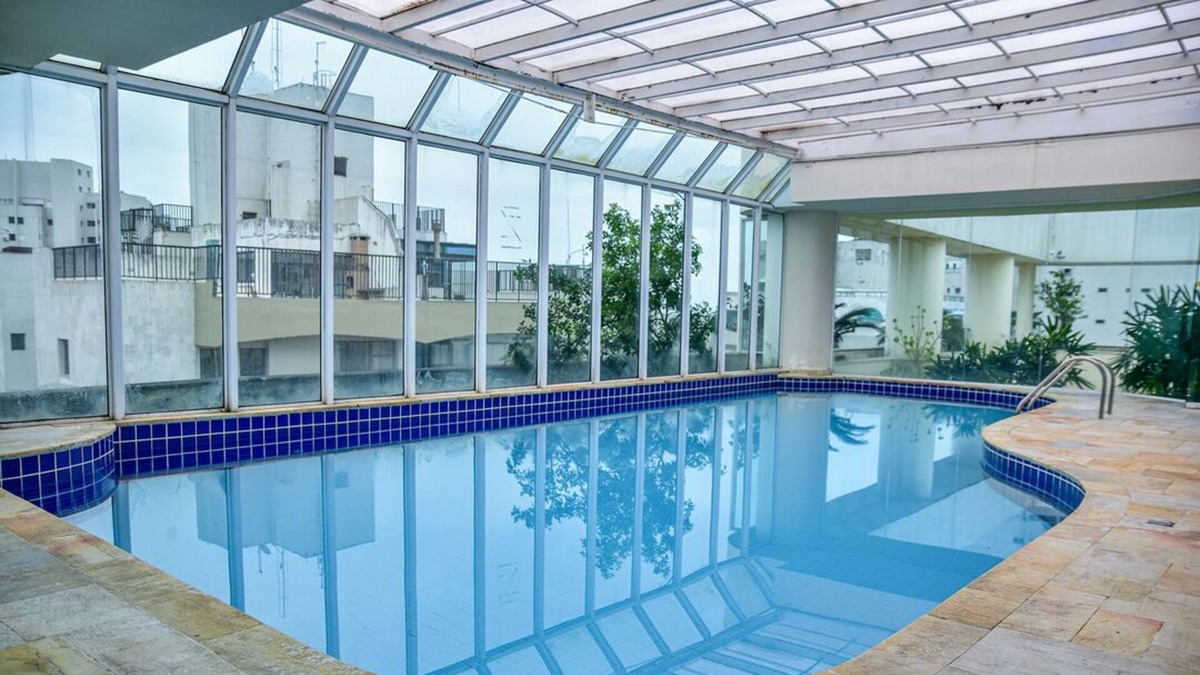 Morro do Maluf Apartment | Flat com piscina e lazer na Praia de Pitangueiras