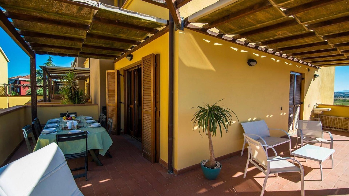 Alberese Apartment | Flat in Alberese with panoramic terrace