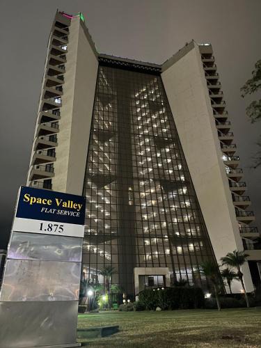 Sao Jose dos Campos Apartment | Flat Premium -Acesso a pé ao shopping Center vale - Edifício Summit (Ar condicionado)