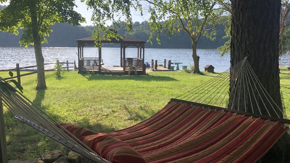 Ingles House | Flat waterfront property near Virginia Tech/Blacksburg on Claytor Lake