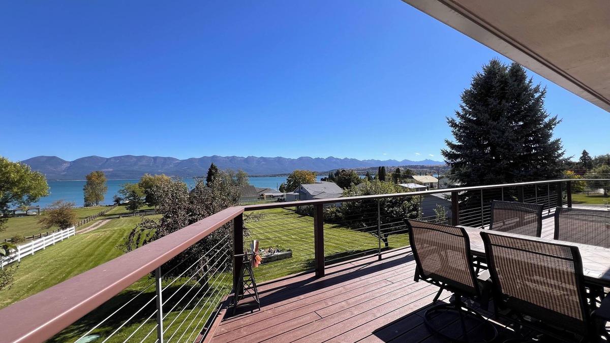 Jette House | Flathead Lake House with Land and a View, close to Glacier National Park