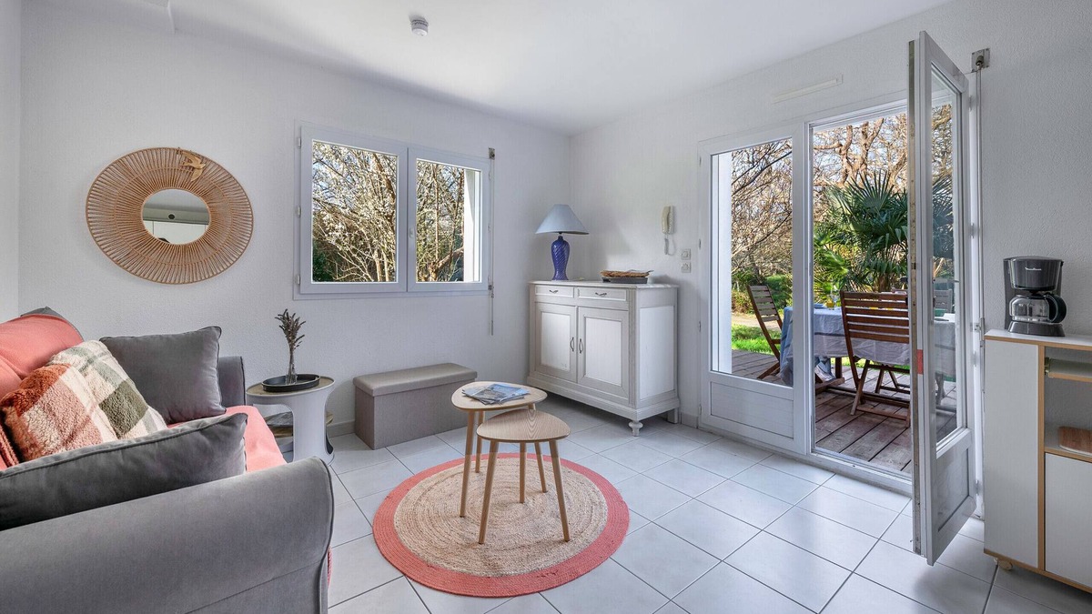 Pornic Apartment | Flatwith garden 300m from the beach, for 4