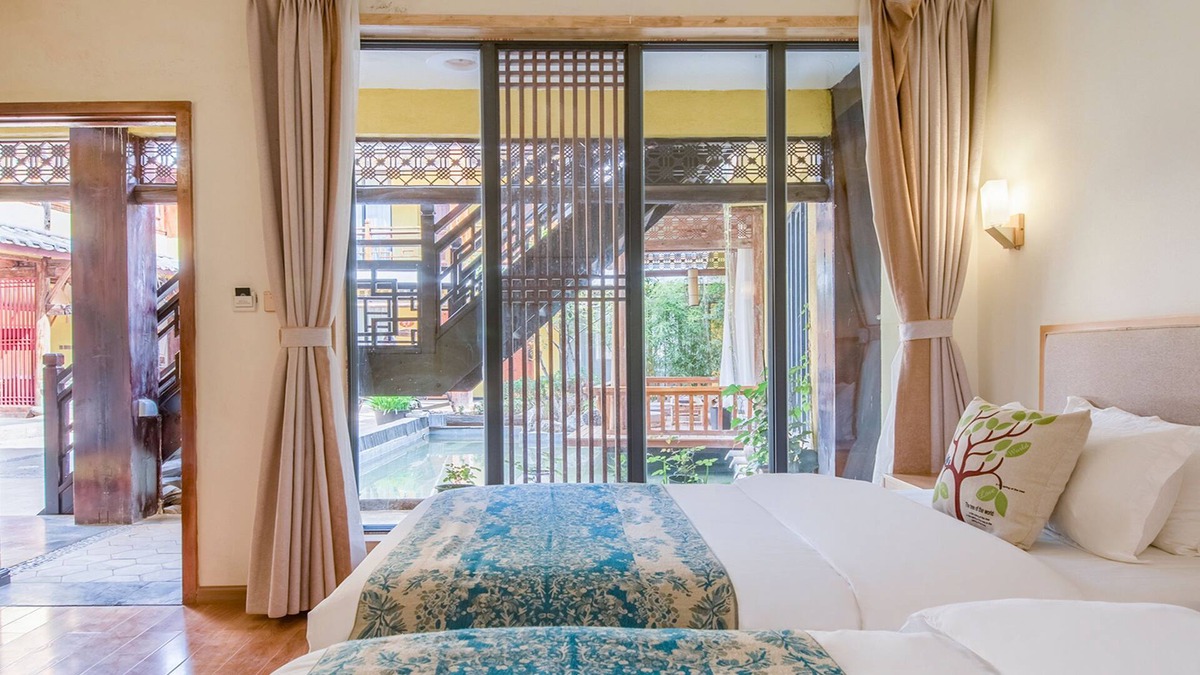 Gu Lou House | Floral Hotel Frozen Cloud Mansion