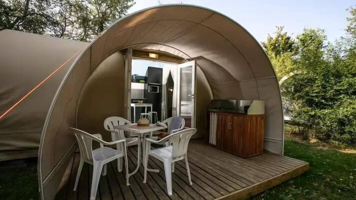 La Romieu House | Florence Campsite * - Coco Sweet 2 rooms 4 people without bathrooms