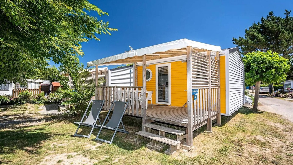 La Plaine-sur-Mer House | Flower Camping La Guichardière * - Mobile home COMFORT 1 bedroom 16m2 covered terrace 3 people