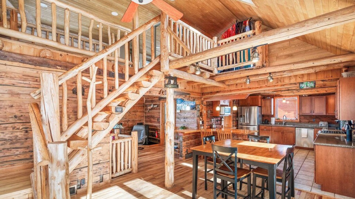 Two Harbors House | Flowing Waters Log Home - Historic Charm, Modern Comfort